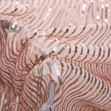 Ширина 125 см полиэстер сетка кружева 3 мм блестящие пайетки Voilc ткань для DIY свадебное платье вуаль сетчатая ткань для шитья Декор ткань