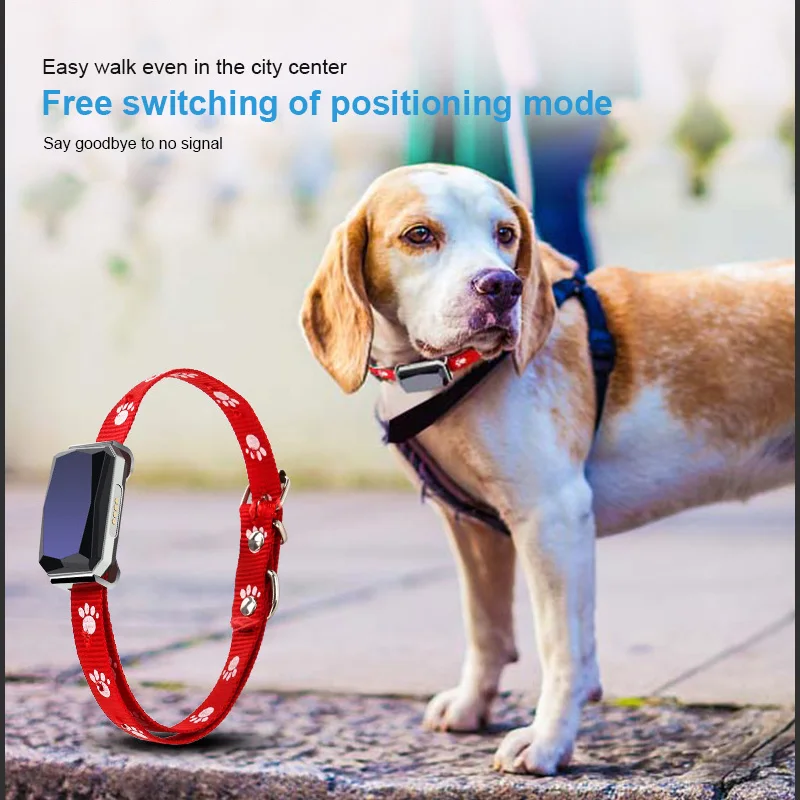 Rastreador GPS para mascotas dispositivo localizador GPS con carga USB para perros, perros, gatos, GSM/GPS, antipérdida, WIFI, GPS + AGPS