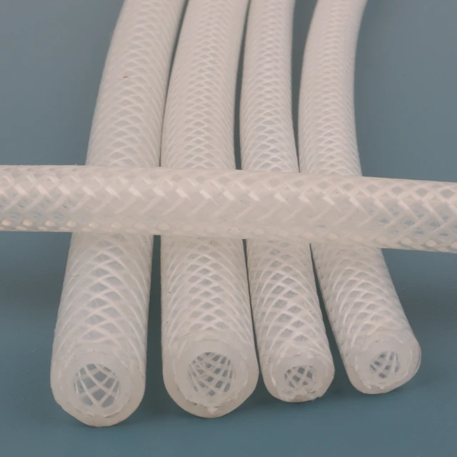 1 Meter High Pressure Silicone Tube 3~28mm Food Grade Steam Distillation Rubber Hose Heat Resistant Flexible Tube 2