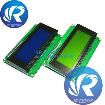 

1PCS LCD2004+I2C 2004 20x4 2004A green screen HD44780 Character LCD /w IIC/I2C Serial Interface Adapter Module