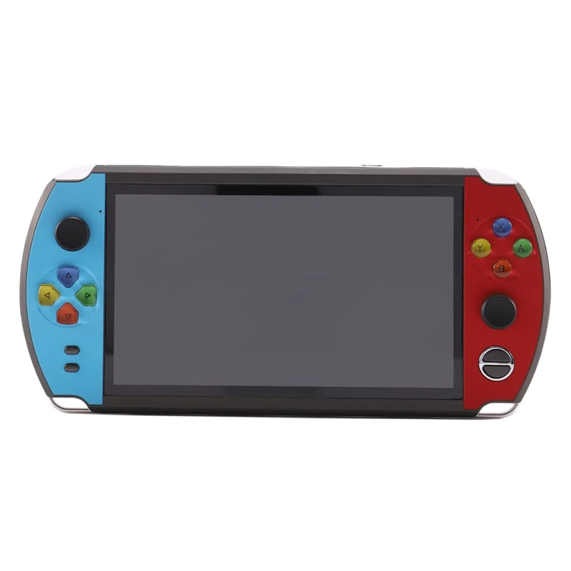

OPQ-X19 Nostalgic Retro HD 7 Inch Large Screen Handheld Game Console Double Rocker Design for FC Arcade CPS NEOGEO(16GB)