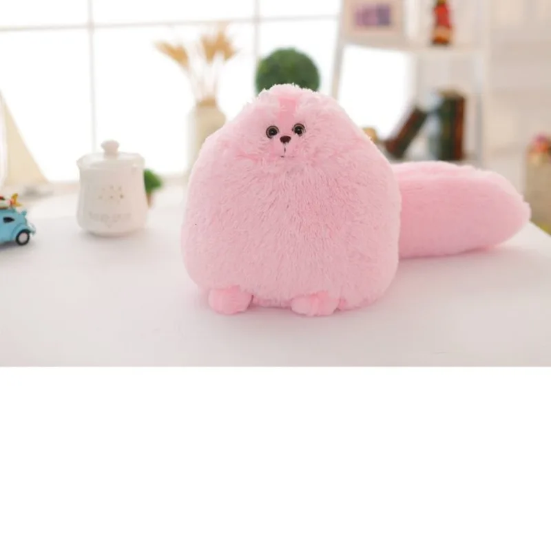 30 см Плюшевые игрушки kawaii Подушка персидский толстый кот круглый шар форма подушки Необычные куклы Необычные интересный подарок PP хлопок Многоцветный