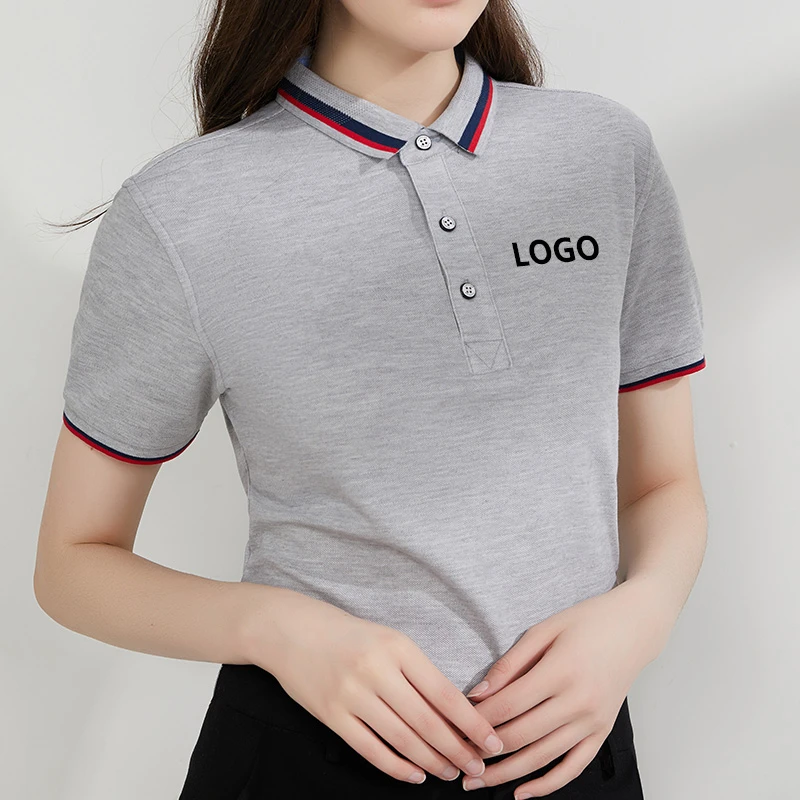 correcto Obligar descuento Camisetas Polo clásicas sólidas de manga corta de verano de alta calidad  con diseño impreso personalizado logotipo de la foto para el uniforme de la  empresa del personal de negocios|Camisas polo| -