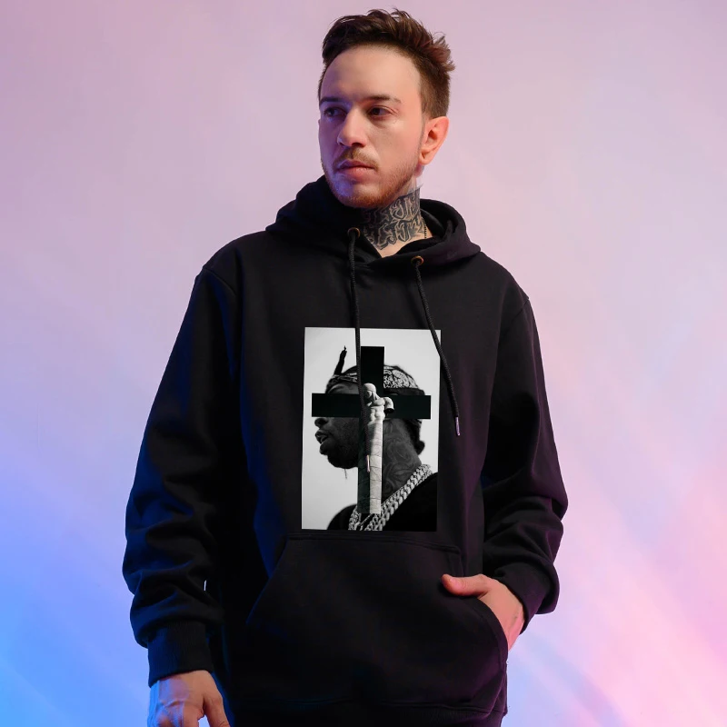 

2020 Autumn Oversized Hoodies POP SMOKE Hoodie Men Harajuku Sweatshirt Women Streetwear Hoody Female Korean Clothes Dropshipping