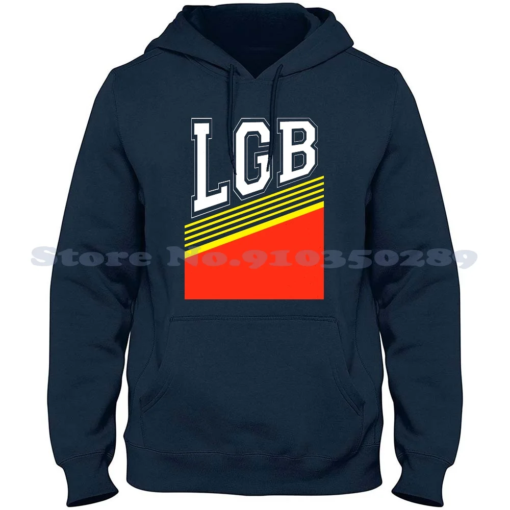 Let'S Go Blues Felpe Con Cappuccio Felpa Per Uomo Donna Blues Hockey Lgb Retro