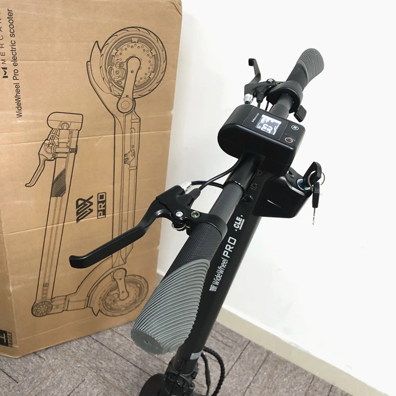 Mercane WideWheel Pro Smart электрический скутер 48V 1000W Kickscooter и широкими колесами двойной мотор дисковый тормоз Электрический скейтборд