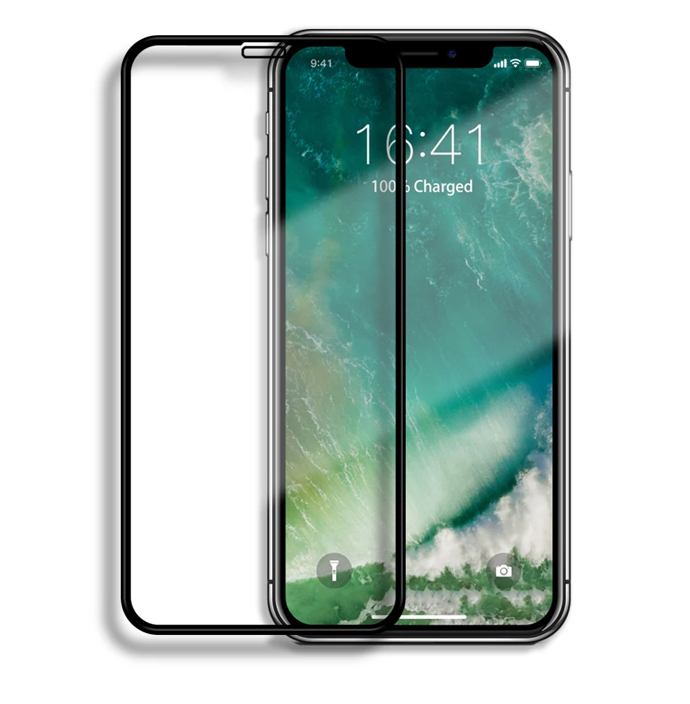 3D Full Cover Tempered Glass Film For iPhone XR X XS Max 7 Plus 8 6 6S Screen Protector Protection Protective Glass verre tremp (3)