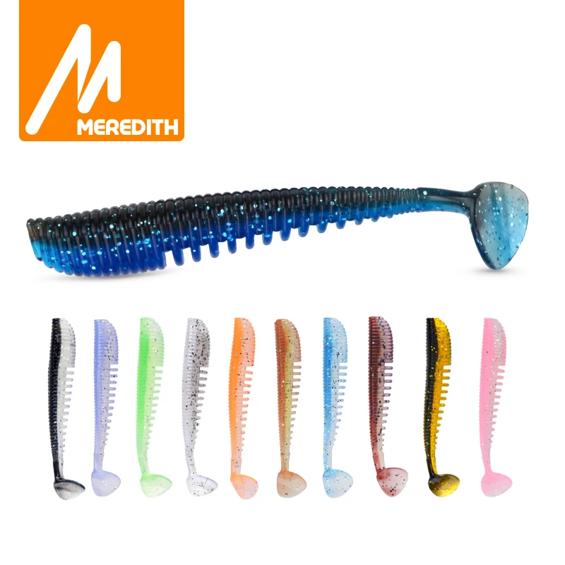 Рыболовная приманка MEREDITH 4 шт. мягкие приманки 13 см 10 г для ловли карпа Iscas