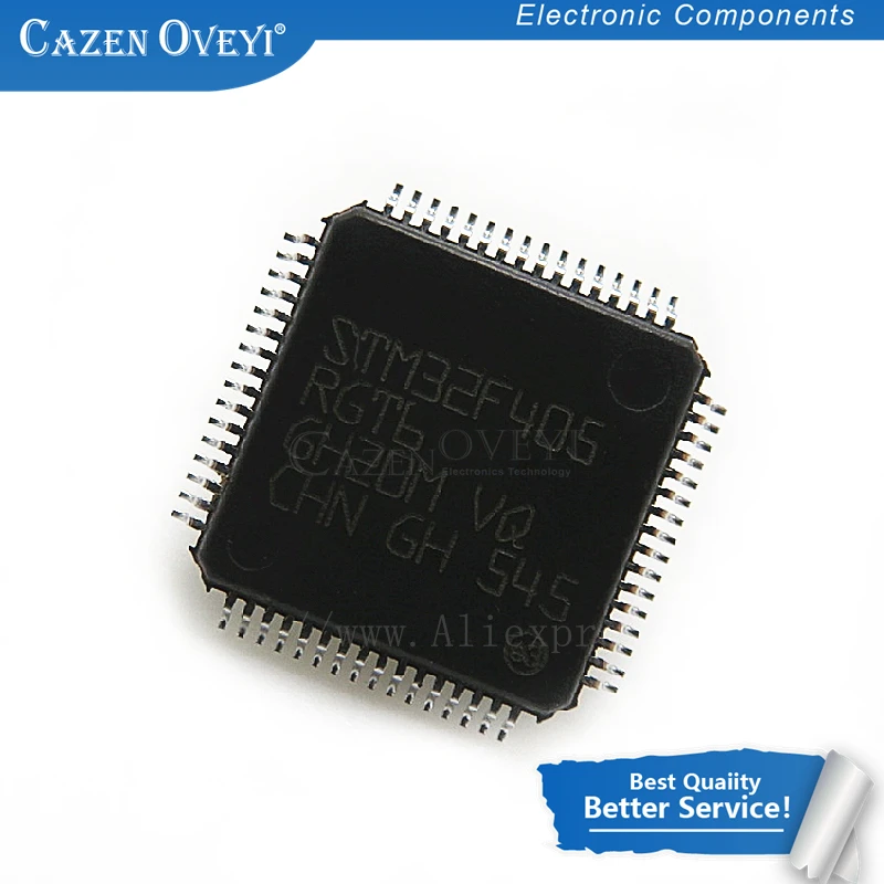 1 шт./лот STM32F405RGT6 QFP-64 STM32F405 QFP 32F405RGT6 в наличии | Электронные компоненты и
