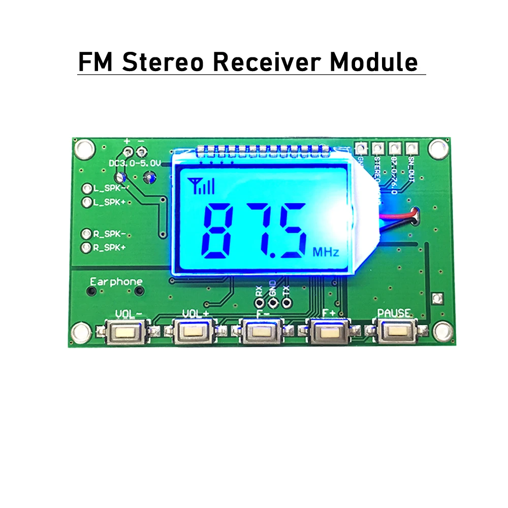グリーン・ホワイト系 完成品♪ WASHU/VR-900-PLL-FM-RECEIVER