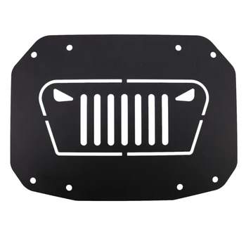 

Tailgate Vent-Plate Cover, Spare Tire Delete Plate Tailgate Vent Cover For Jeep Wrangler JK& Unlimited 2 Or 4 Doors. 2007-2017