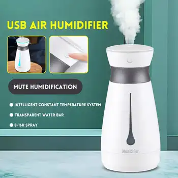 

Portable LED Air Humidifier Essential Oil Diffuser Mini USB Air Humidifier Purifier Car ultrasonic Aromatherapy Diffuser