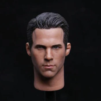 

In stock 1/6 Scale Deadpool Ryan Reynolds Head sculpt Model Normal Ver. F 12'' Male Body