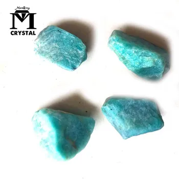 

50g Natural Amazonite Crystal Gravel Rock Quartz Raw Gemstone Mineral Specimen Garden Decoration Energy Stone healing crystal