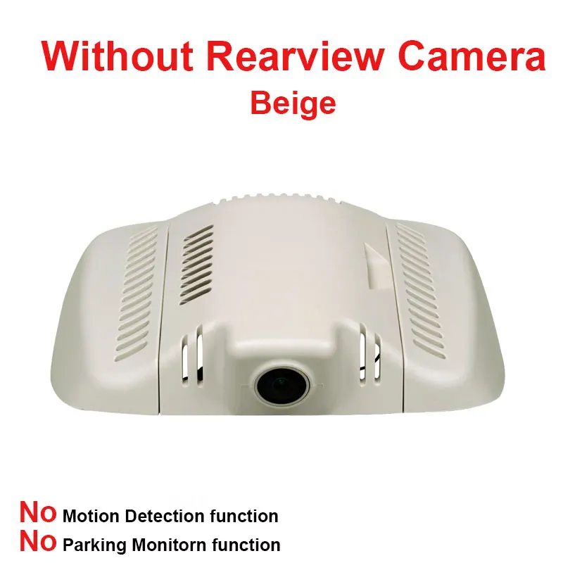 Beige No Rear Lens Kampacar Novatek 96658 для автомобиля беспроводной доступ в Интернет, DVR камеры для Mercedes Benz MB glk-класс 200 250 260 280 300 320 350X204 Deluxe X253 Cam - Название цвета: Beige No Rear Lens
