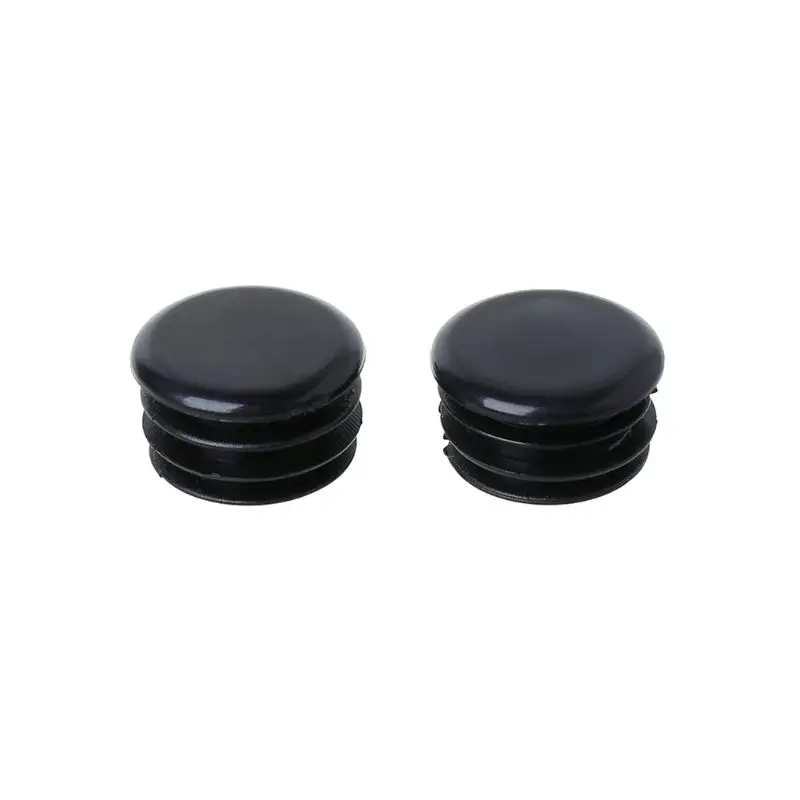 Best 2 Pcs/Set Bicycle Handlebar Cap Plug Dustproof Grips End Bar Plugs Plastic Stopper MTB Bike Parts Universal Mountain Bikes Acces 2
