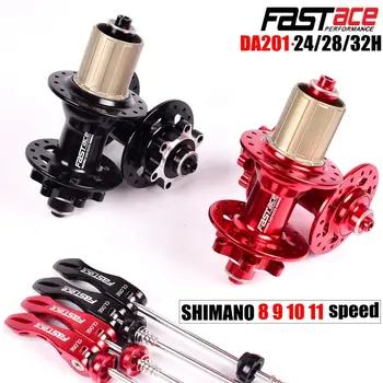 

Bicycle Hub Fastace Hub DA201 High Quality Sealed Bearing Disc Brake 24 28 32 Holes MTB Mountain Bike Hubs 8 9 10 11 Speed