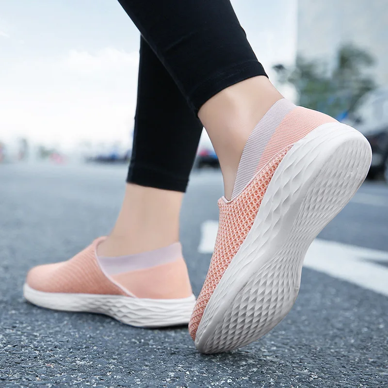 

Autumn New Style Large Size Couples Casual Shoes Foot Covering Lazy Sports Running Shoes Men And Women Fly Woven Slip-on Walking