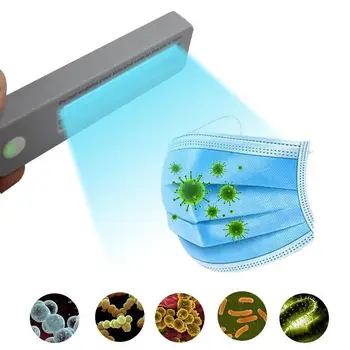 

Ozone Lamp Bulb Ultraviolet Light Mini Sanitizer Travel UV Lamp Wand For Hotel Household Wardrobe Toilet Car Pet Area