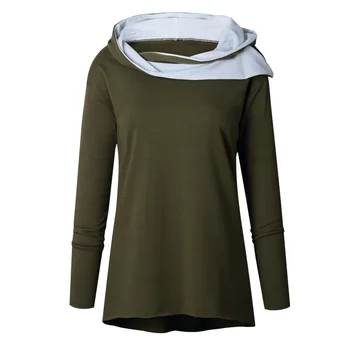 

Streetwears Women Hoodeds Fashion Street dress Irregular Solid Pullovers Autumn Hoodies Kpop Trendsetter Tracksuit MOOWNUC MWC