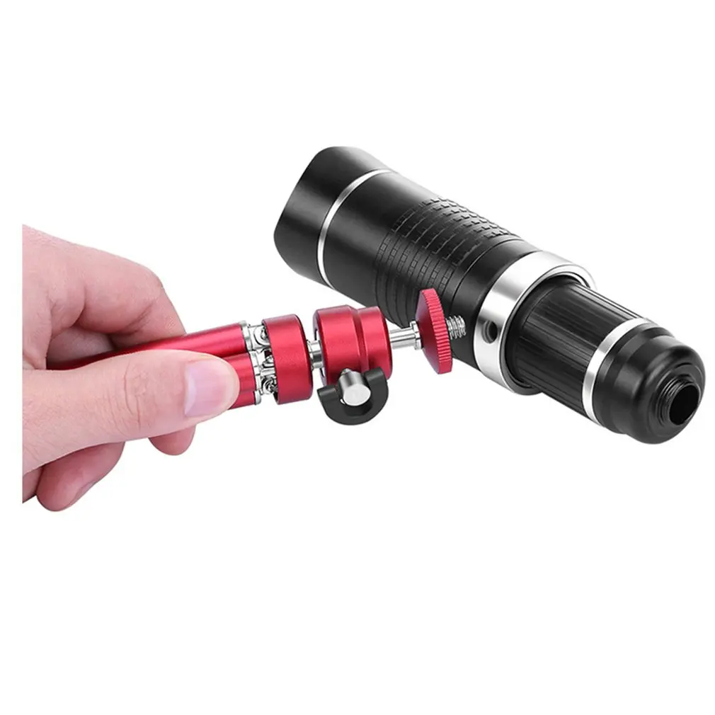 

Universal Zoom Microscope For Mobile Phone, Portable Clip-on Micro Lens For Uv Currency Detectting Biology Jewelry