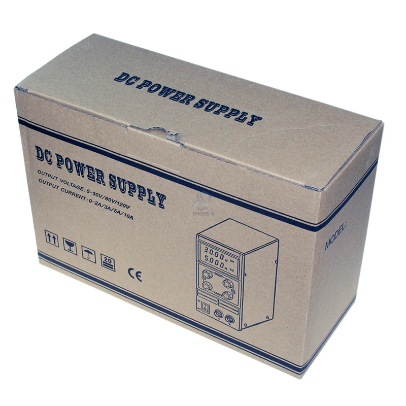 KPS1505D Регулируемый Высокоточный двойной светодиодный переключатель питания постоянного тока 15V5A 110 V-230 V 0,1 V/0.01A EU