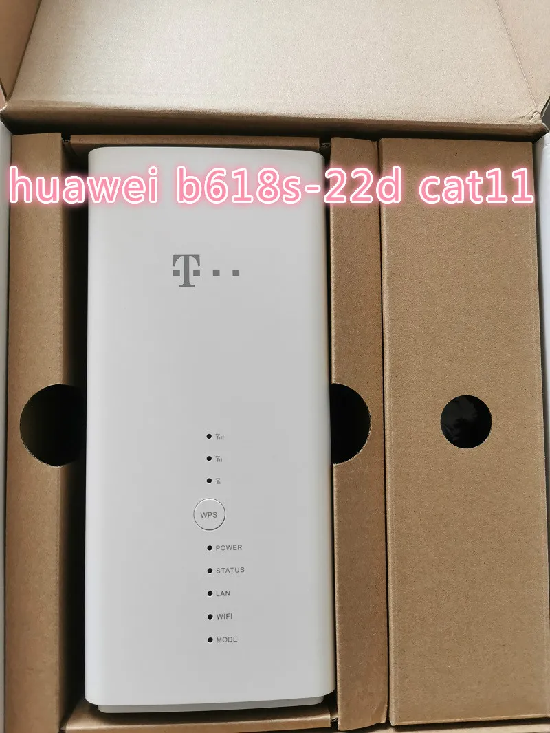 

Unlocked Huawei wifi router B618s-22d Cat11 4G LTE Band 1/3/7/8/20/38 600Mbs Wireless Router