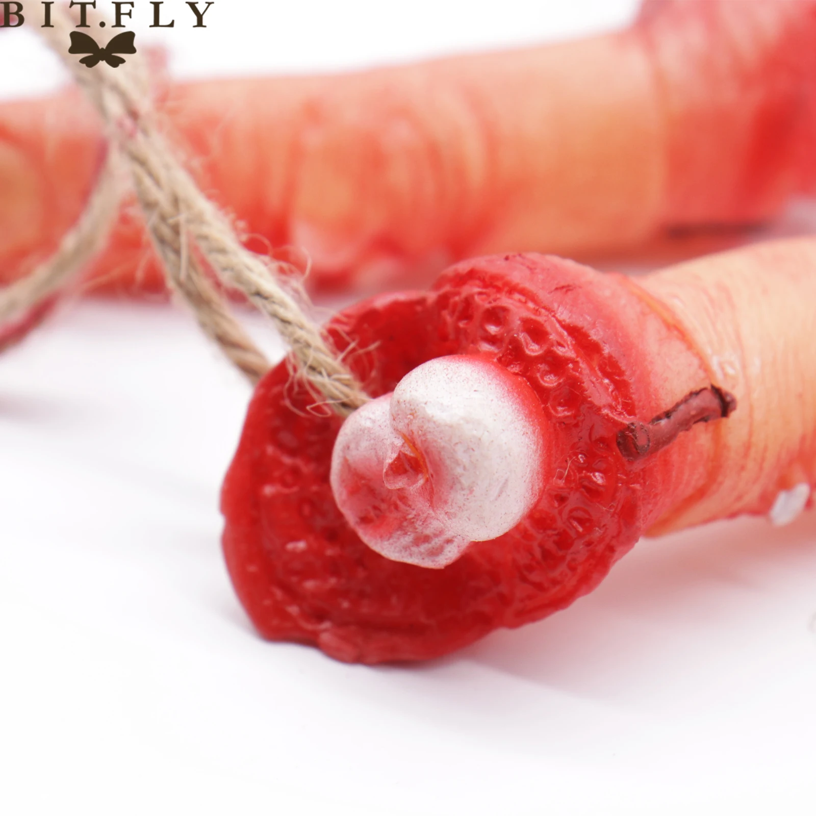 1 шт. Хэллоуин ужас кровавый сломанный палец страшные разрезанные пальцы