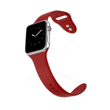Aliexpress - Applicable Iwatch Silicone Strap Apple Watch5/4/3/2/SE Generation Sports Narrow Side 38/42/40/44mm Personality Creativity