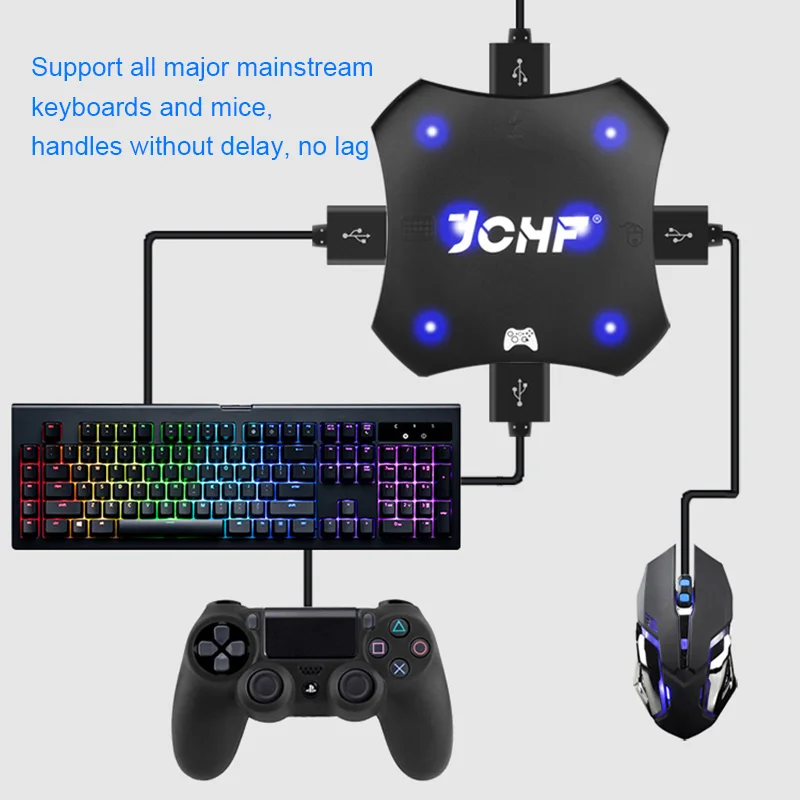 Keyboard Mouse Adapter Gamepad Controller Bluetooth Converter For Ps4 Ps3 Xbox One Nintendo Switch Fps Game Accessories Aliexpress