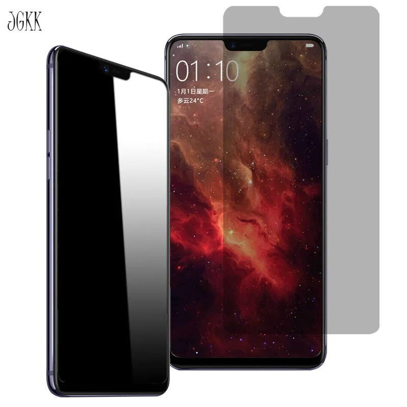 JGKK для OPPO R15 Pro F7 F5 R9 R9S Защитная пленка экрана премиум-класса Защита от шпиона