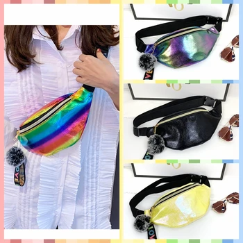 

2020 waist bag woman belt Color Chest Package Capacity Pocket style fanny pack coin purse Money Phone Bags Travel Storage Pouch