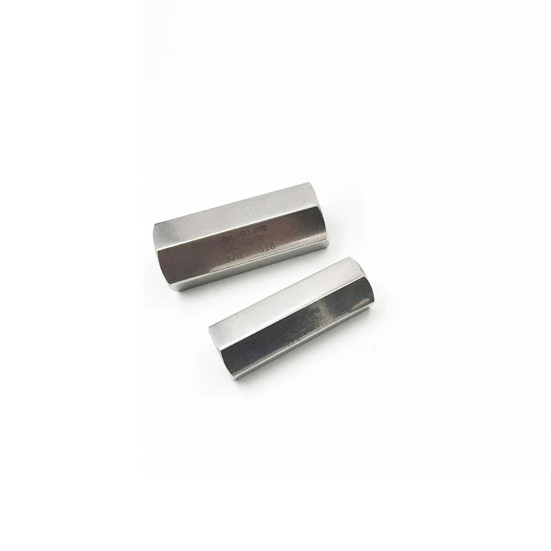 1/" 1/4" 3/" 1/2" 3/" 1" BSP внутренняя резьба 304 Нержавеющая сталь обратный клапан в одну сторону невозвратный клапан для воды нефть и газ