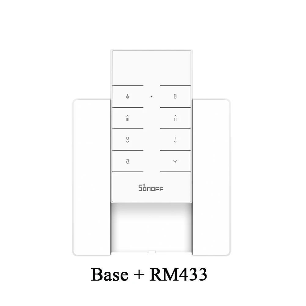 SONOFF iFan03 WiFi потолочный светильник с вентилятором поддержка 433 МГц RF RM433 умный дом дистанционное управление работа с Alexa Google Home - Комплект: Base and RM433