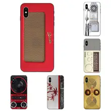 Rosa Radio Retro de estilo Vintage para Huawei nova 2 2S 3i 4 4e 5i Y3 Y5 II Y6 Y7 Y9 Lite Plus primer Pro 2017 de 2018 de 2019