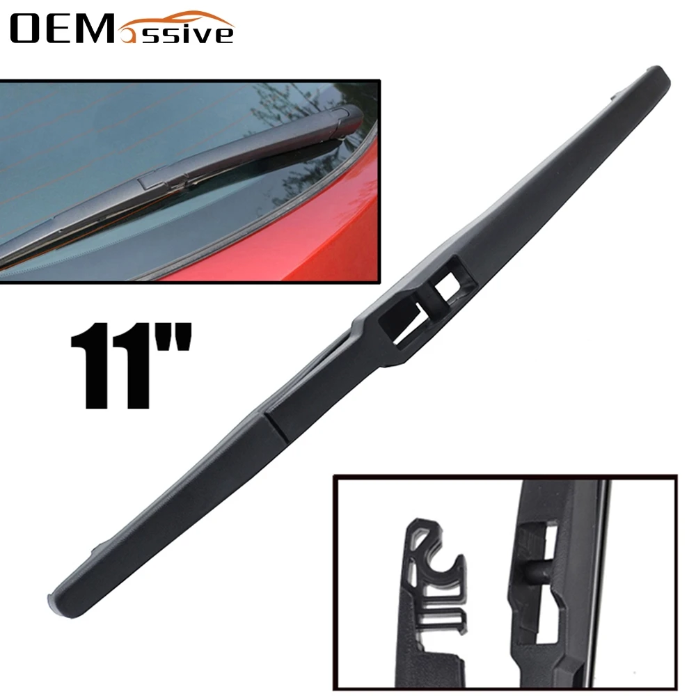 

11" Tailgate Rear Windscreen Wiper Blade For Toyota Corolla Verso Avensis Verso Matrix E130 iQ Prius V For Chevrolet HHR Vibe