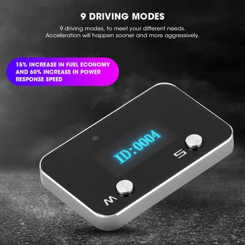 

Cammus 9-Mode Electronic Throttle Controller Bluetooth APP Accelerator GT652 Fit for Mazda BT-50 2007-2011