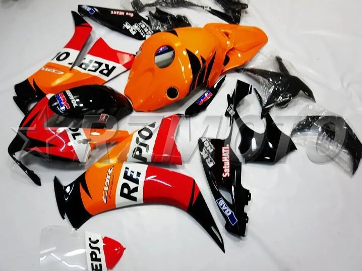 ABS полный обтекатель комплект Подходит для HONDA CBR1000RR 2012 2013 15 CBR 1000RR 12-15 CBR1000 Обтекатель Набор repsol FR
