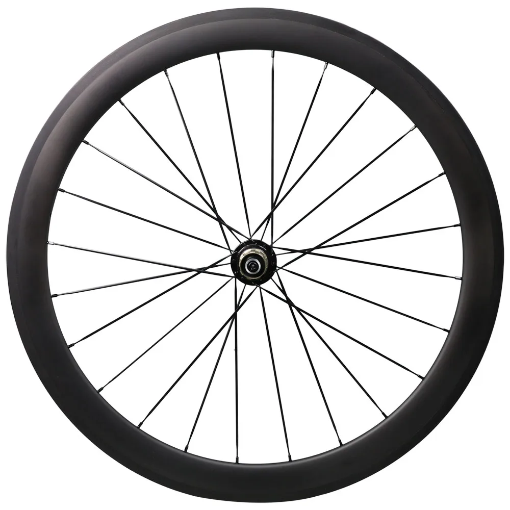 ICAN Carbon Road Bike Wheelset 25mm Wide 50mm Deep Clincher wheels 1578g with 6 pawel hub
