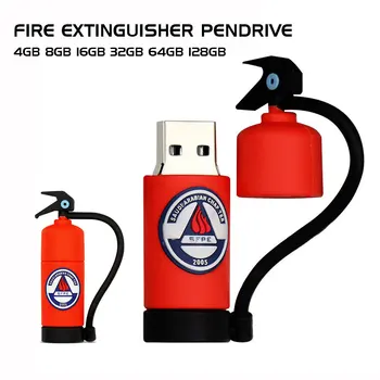 

Cool gifts USB Flash drives Fire extinguisher style pen drive memory stick 4GB 8GB 16GB 32GB 64GB pendrive fire hydrant U disk