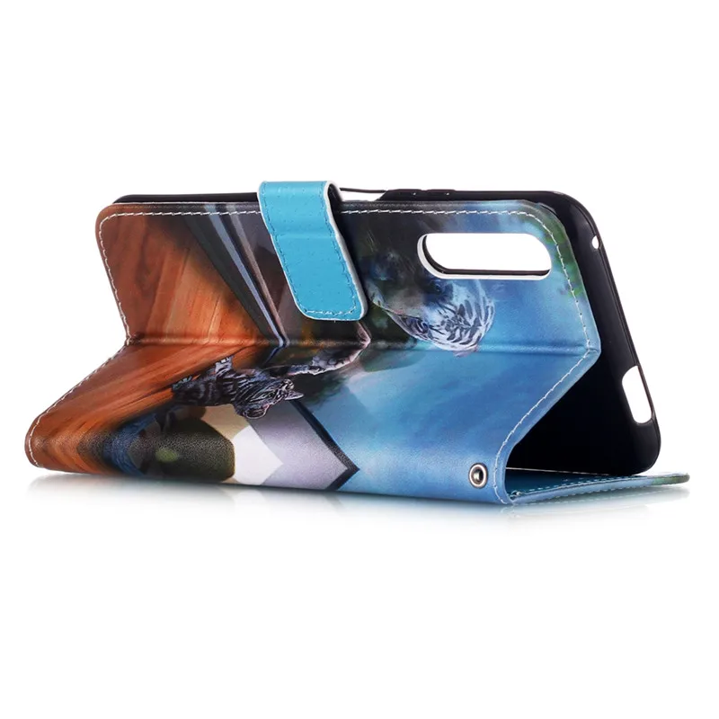 Чехол для huawei honor 9x pro, чехол для huawei honor 9 X Pro, Роскошный кошелек с животными, кожаный флип-чехол, чехол для huawei honor 9 X Pro