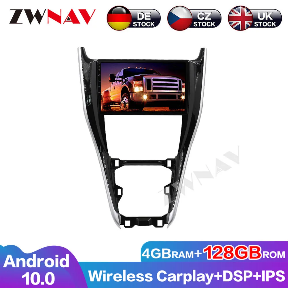 Головное устройство автомобильные аксессуары ZWNAV 128G Carplay Android 10 0 Авторадио