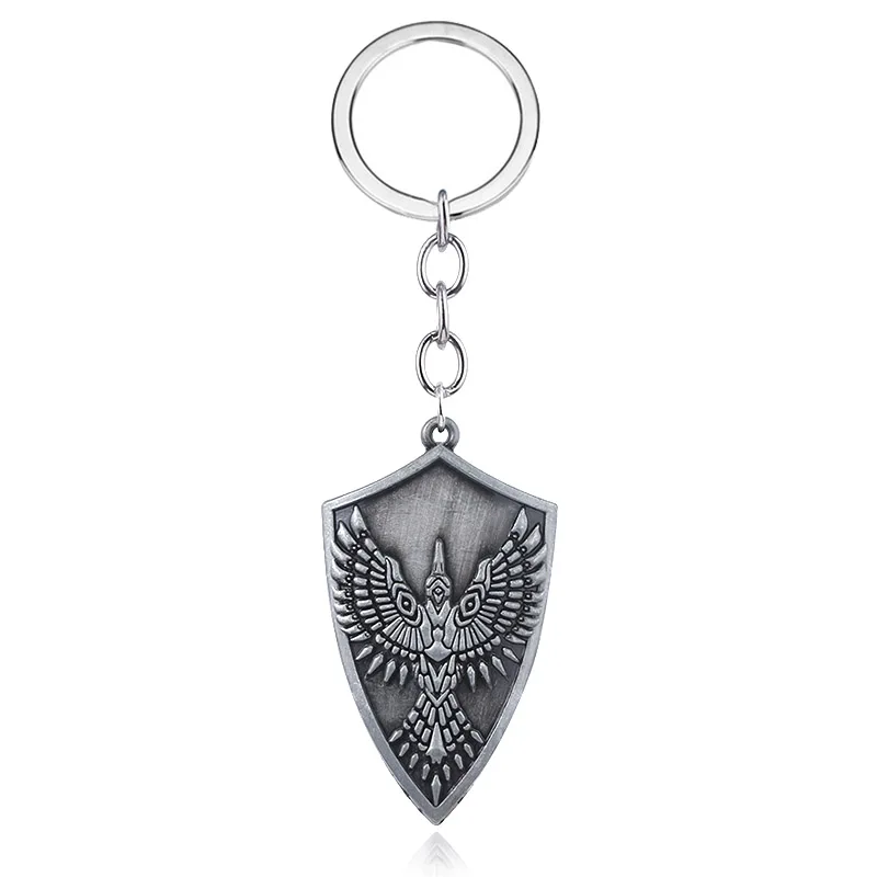 K638-2 Игра Dark Souls 3 брелки с эмблемой Sun Knight металлический винтажный круглый щит брелок для мужчин автомобильные Ювелирные изделия Подарки - Цвет: K638-2