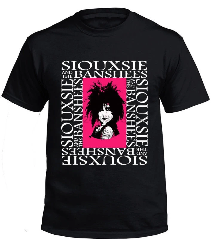 

Graphic T Shirts O-Neck Short Sleeve Siouxsie And The Banshees Vintage Classic Retro Comfort Soft Mens Shirt