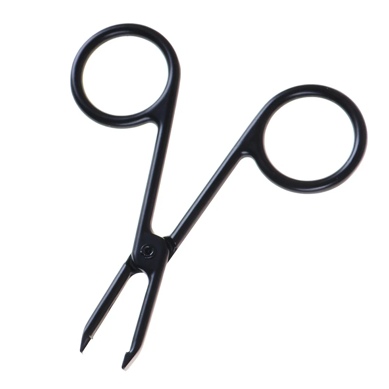 1 шт., косметический триммер, машинка для стрижки ресниц, пинцет для бровей, пинцет для макияжа, пинцет для бровей, ножницы для удаления волос на лице