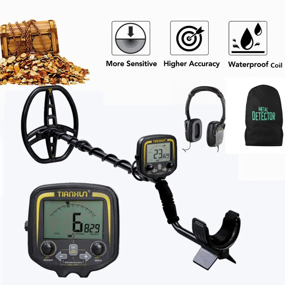 Tx850 Deep Gold Nugget Hunter Pinpointing Metal Detector