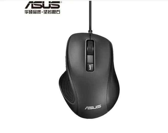 Asus UX300 PRO black mute wired mouse gaming / office / laptop / desktop / USB / plug and play / mute