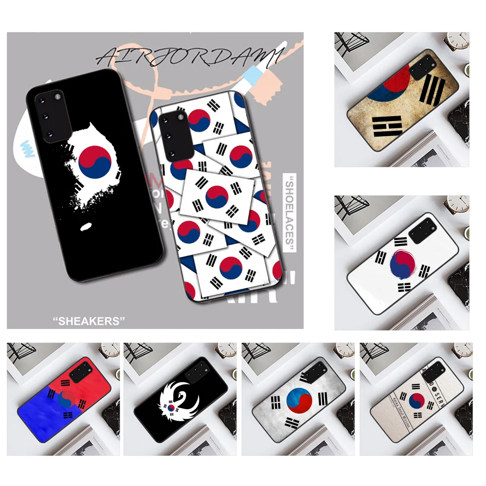 

NBDRUICAI South Korea Flag Luxury Unique Design Phone Cover for Samsung S20 plus Ultra S6 S7 edge S8 S9 plus S10 5G