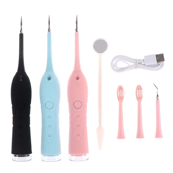 

1 Set High Frequency Electric Calculus Remover Teeth Whitening Cleaning Dental Tartar Scraper Tooth Polisher Teeth Care Tools