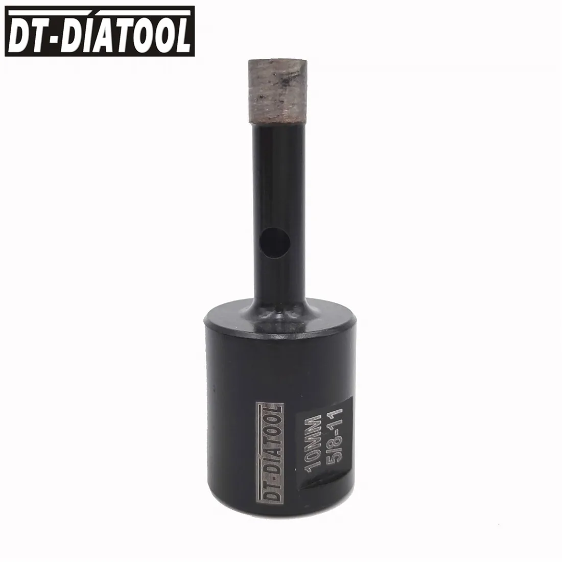 DT-DIATOOL 1pc 5/8-11 Thread Dia10mm Welded Solid Segments Diamond Drilling Core Bits Wet for Granite Marble Drill Bits Hole Saw